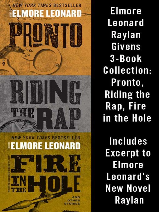 Title details for Raylan Givens 3 Book Collection by Elmore Leonard - Available